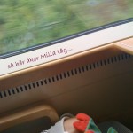 Milla sovs på väg till Stockholm (slocknar i höjd med Skövde ungefär) - 19aug