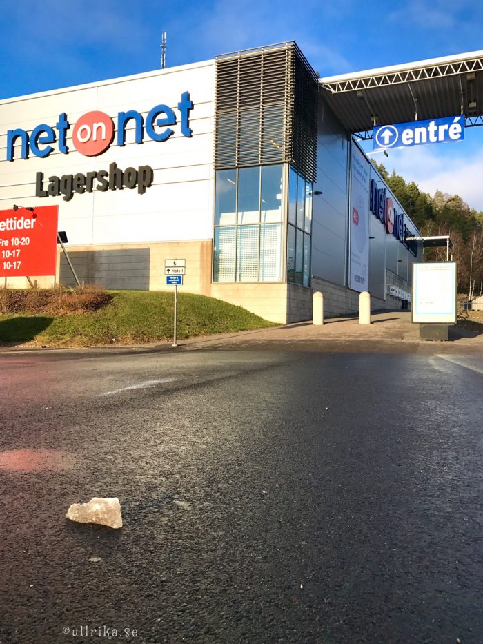 snökaos i Ullared - 11nov16